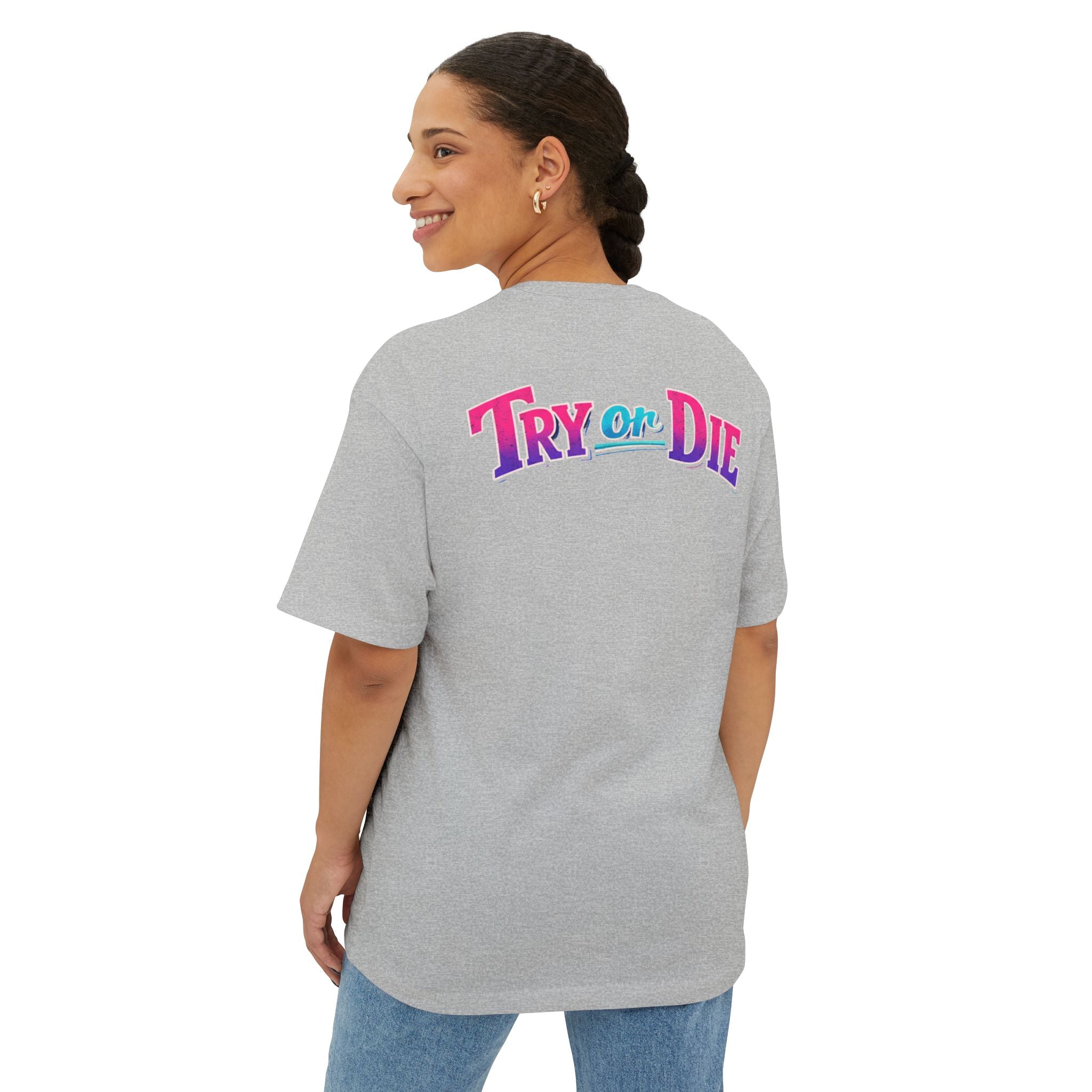 Vintage Graphic T-shirt "My mom never cry"