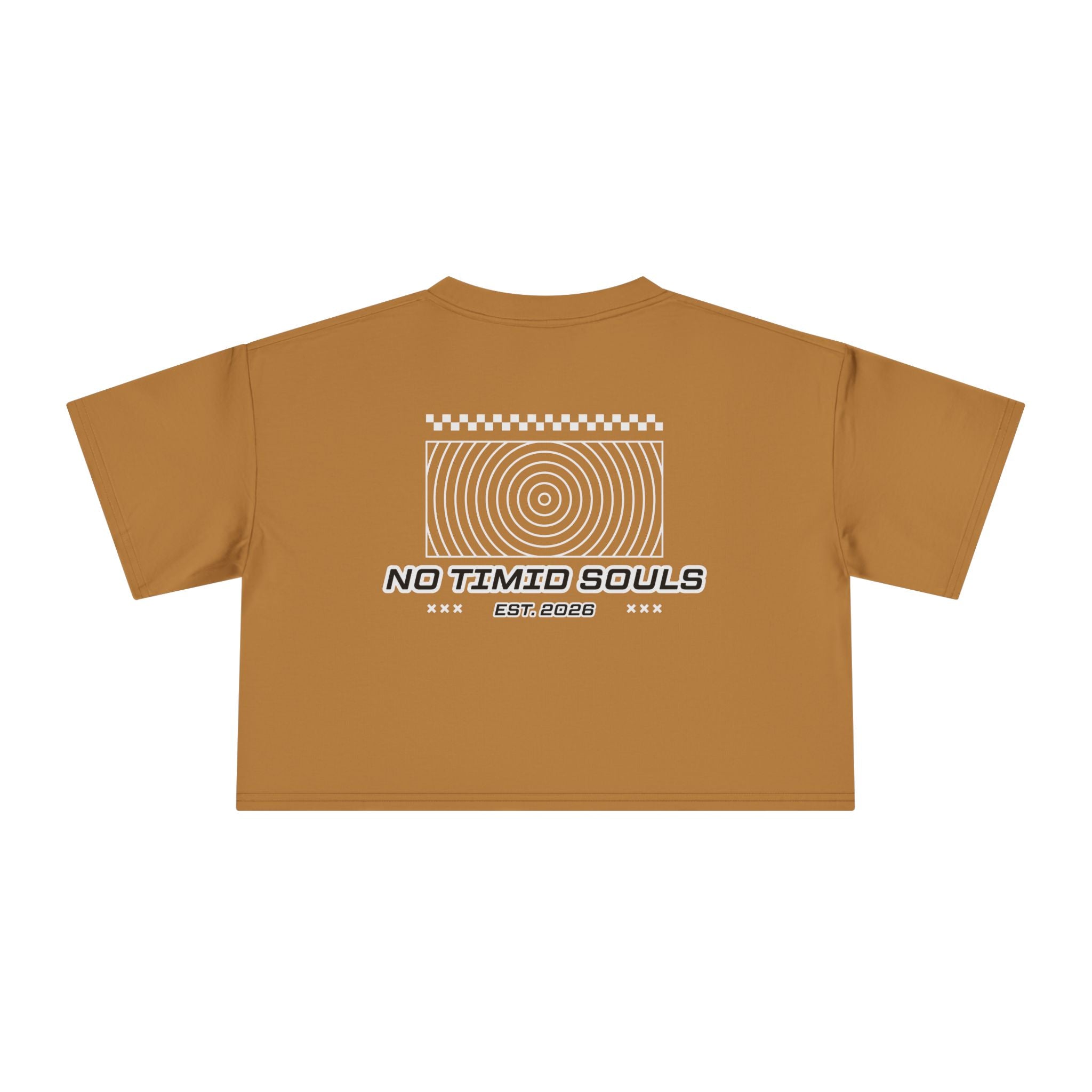 No Timid Souls Women's Crop Tee