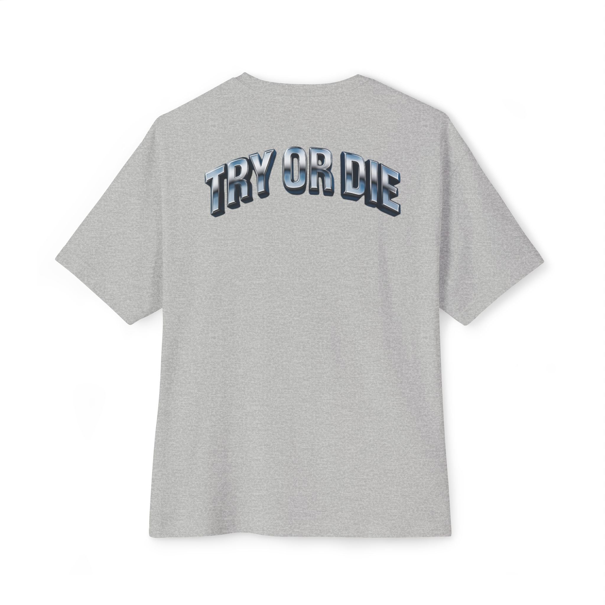 Oversized Boxy Chrome Graphic Tee