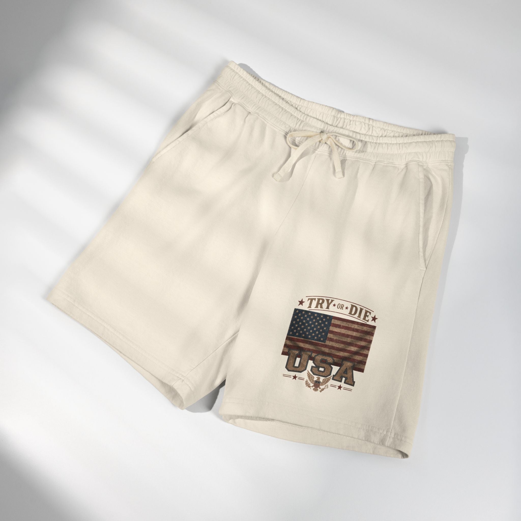 Try or Die USA Vintage Sweat Shorts