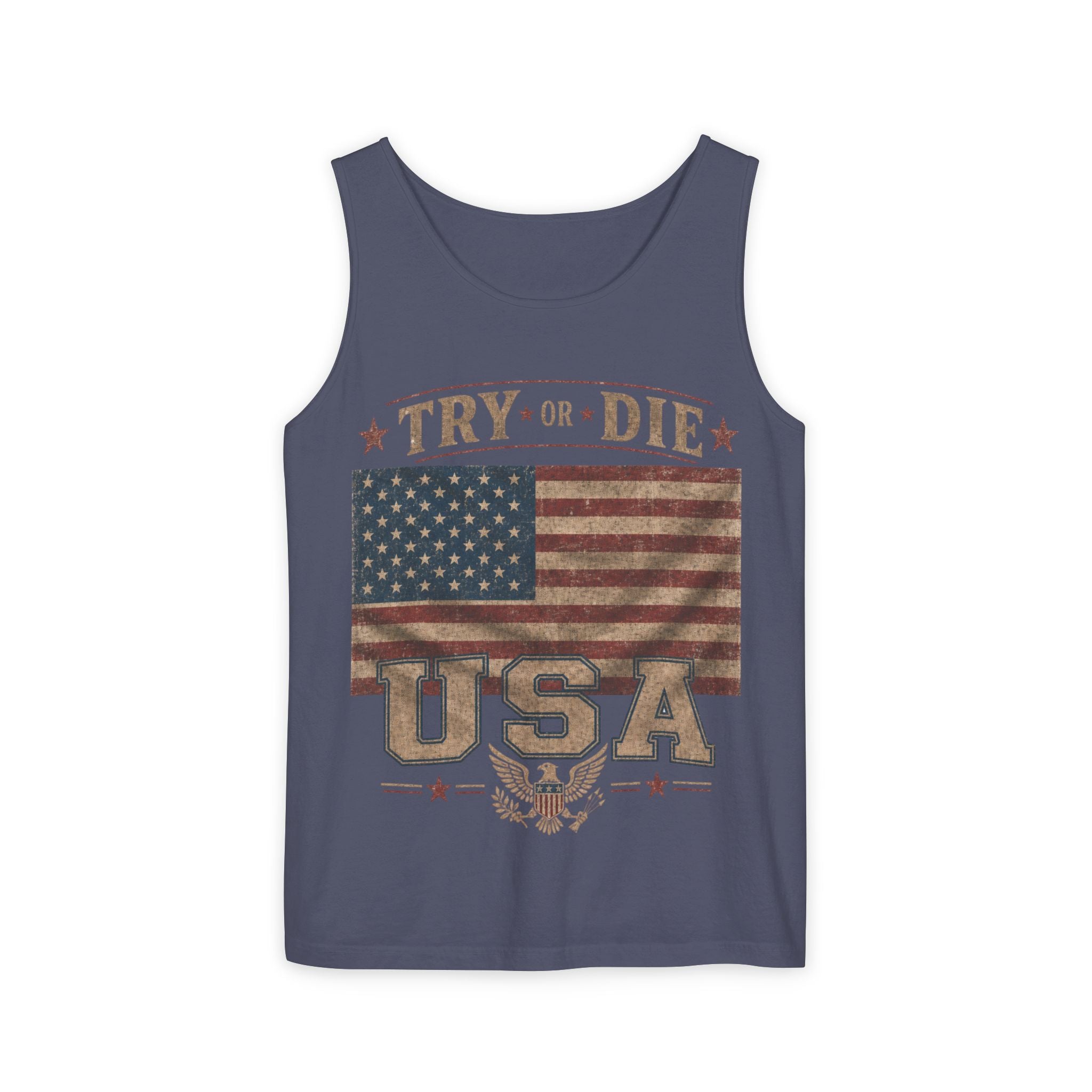 Try or Die USA Vintage Flag Tank