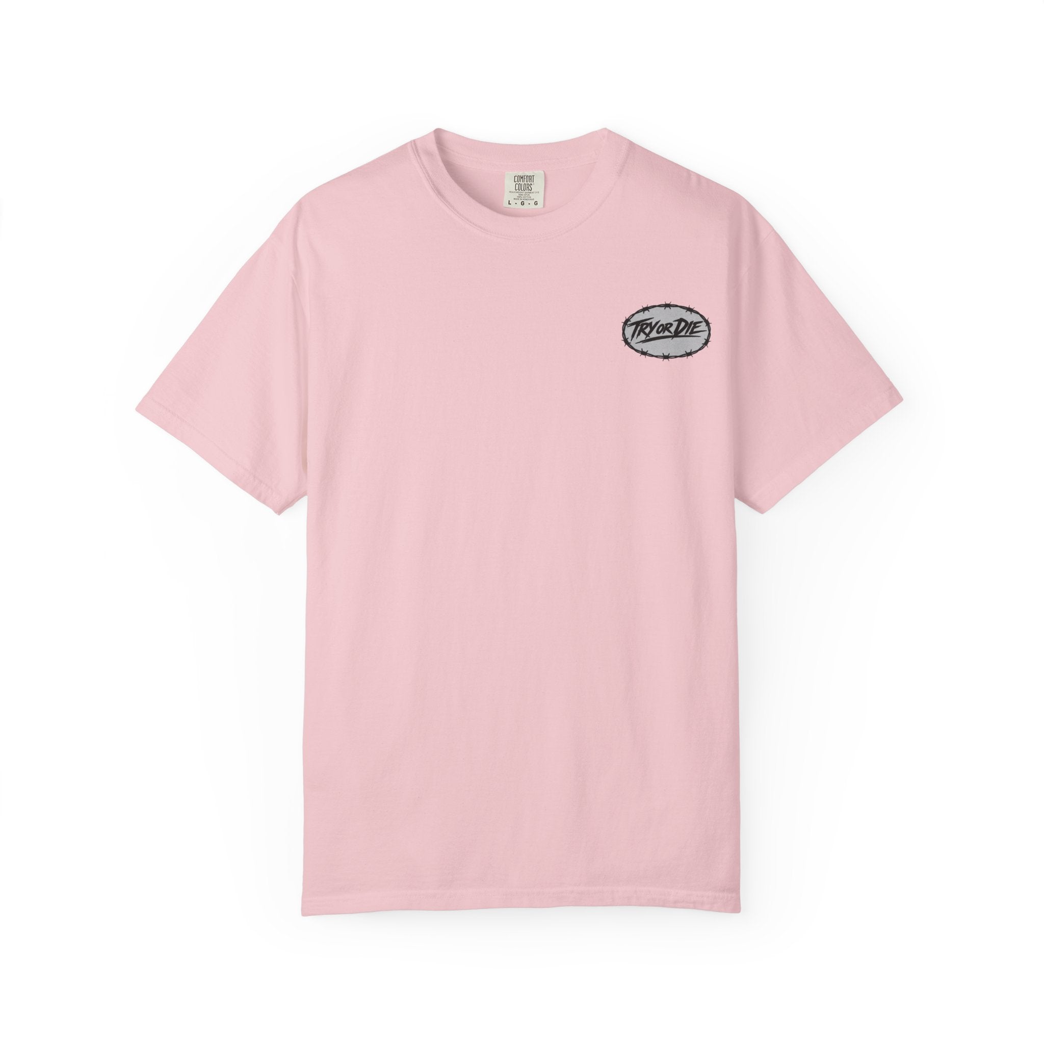 Try or Die garment-dyed T-shirt