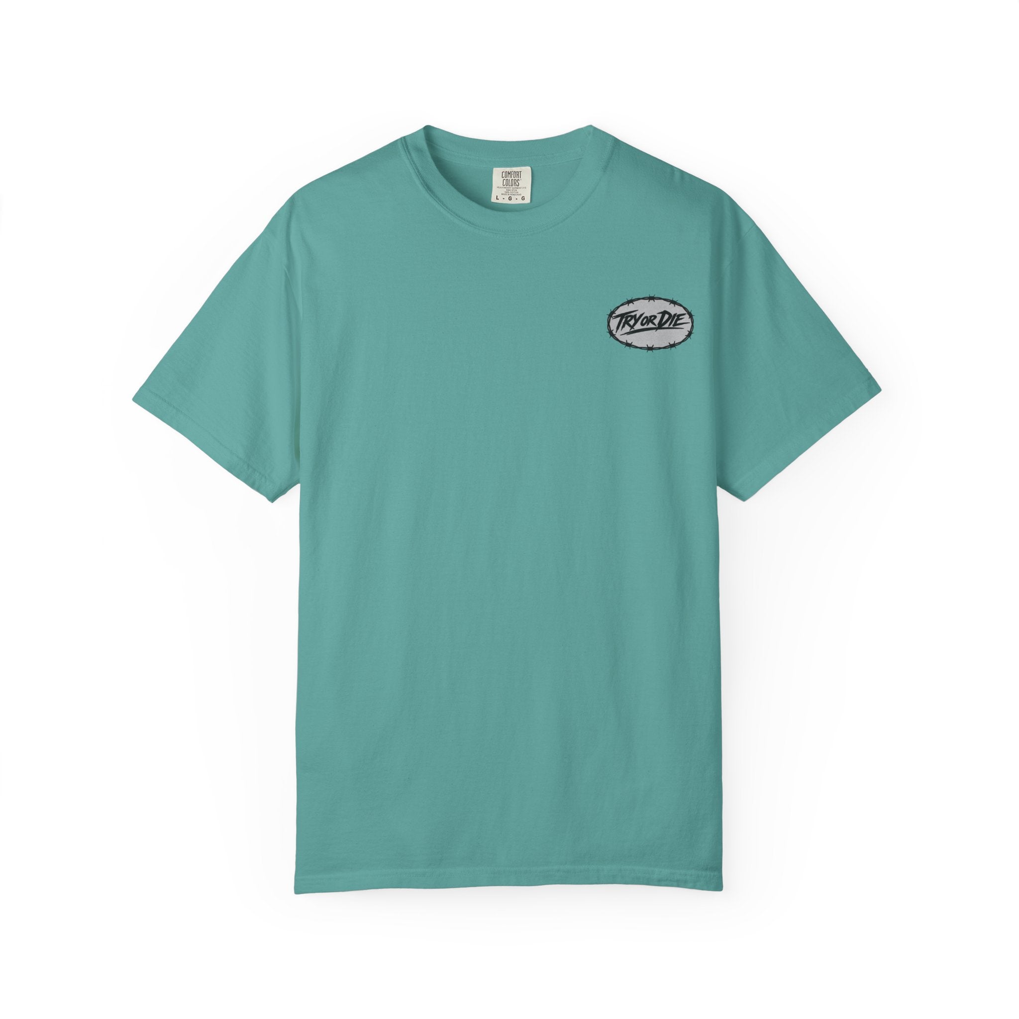 Try or Die garment-dyed T-shirt