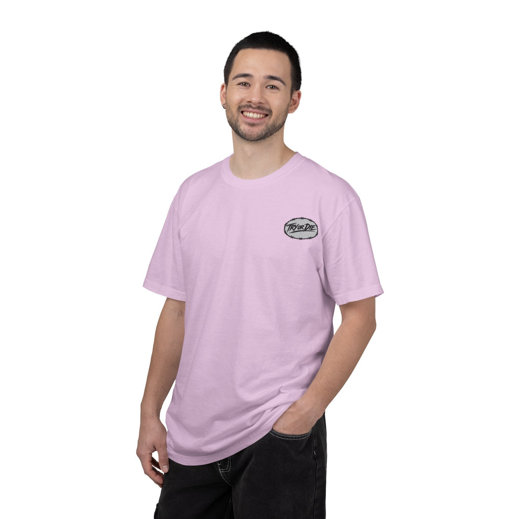 Try or Die garment-dyed T-shirt