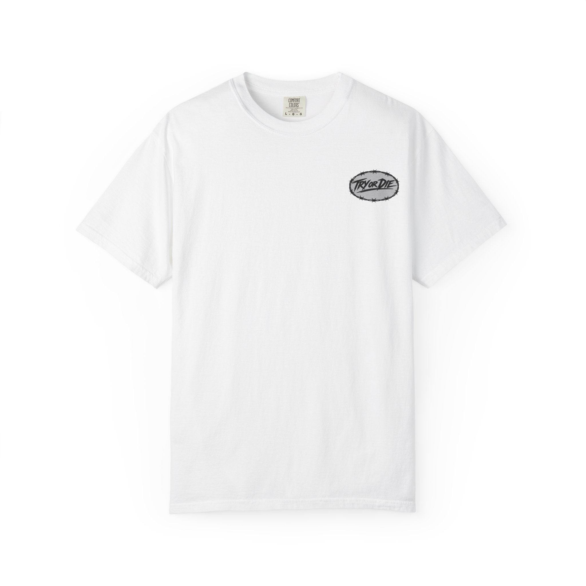 Try or Die garment-dyed T-shirt