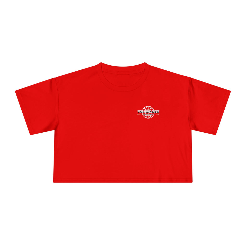 No Timid Souls Women's Crop Tee