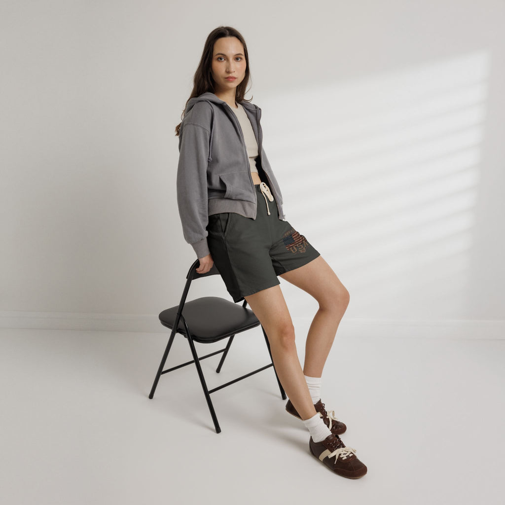 Try or Die USA Vintage Sweat Shorts