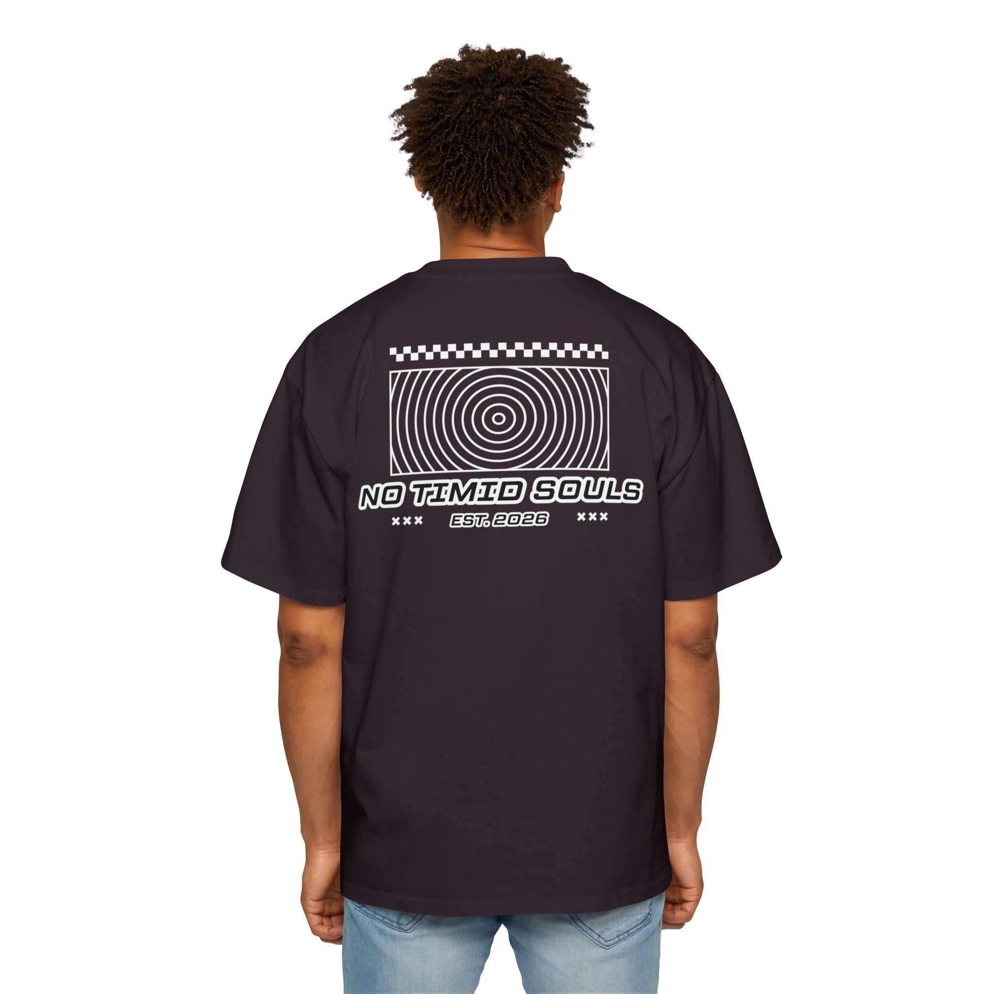 No Timid Souls Oversized Tee