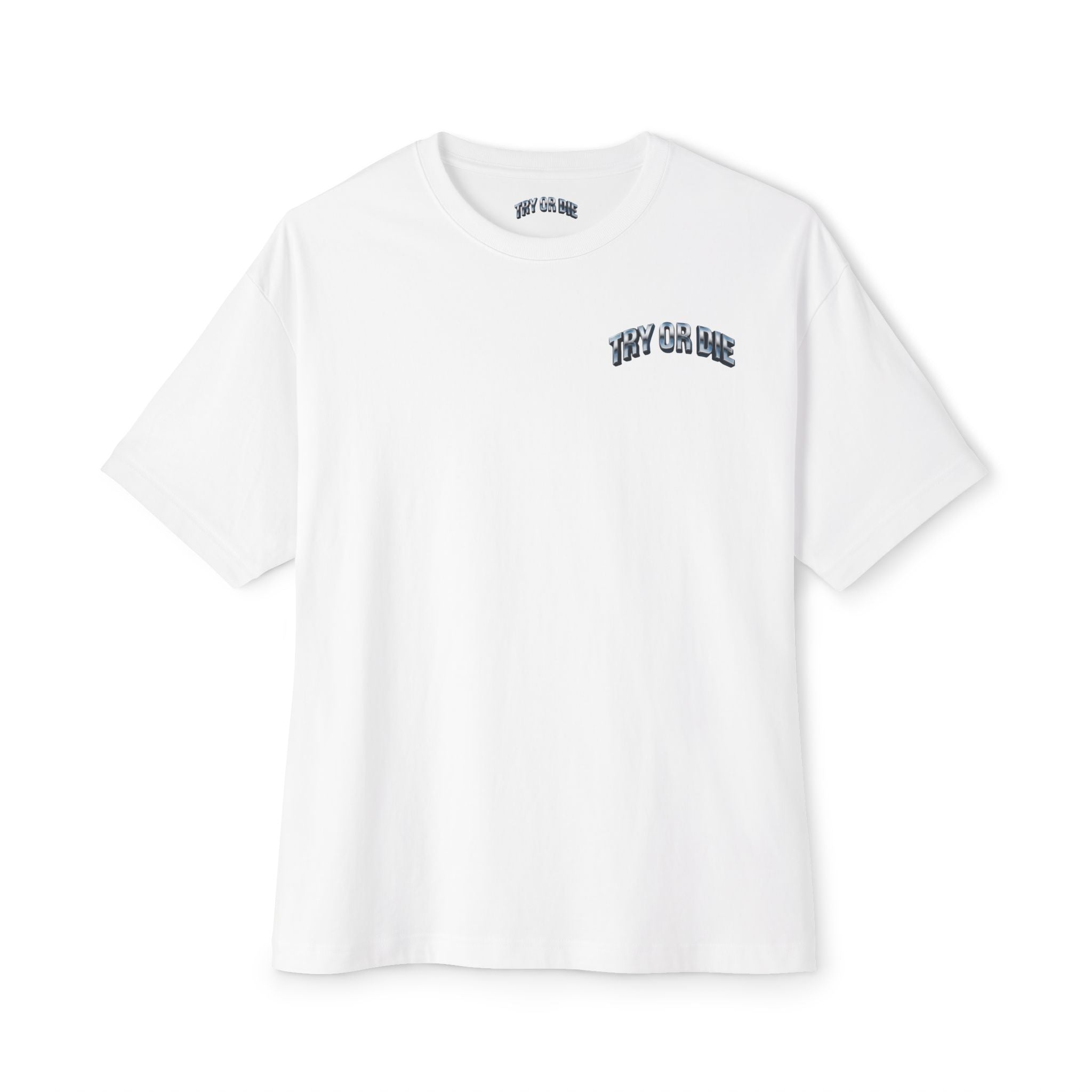 Oversized Boxy Chrome Graphic Tee