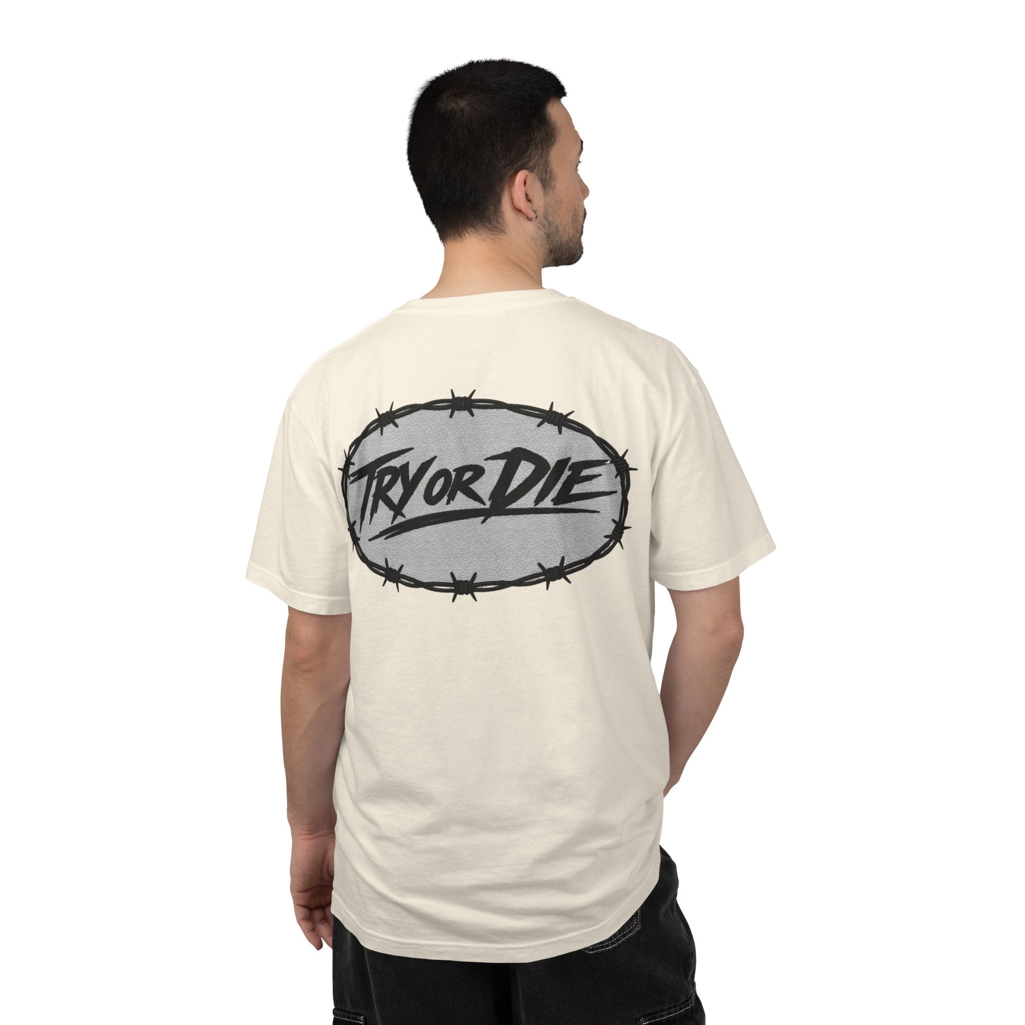 Try or Die garment-dyed T-shirt