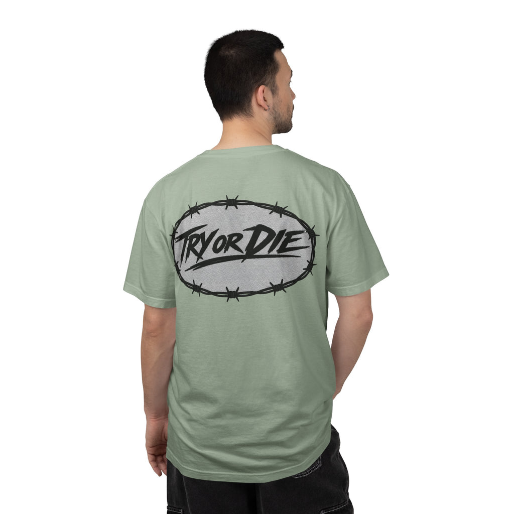 Try or Die garment-dyed T-shirt