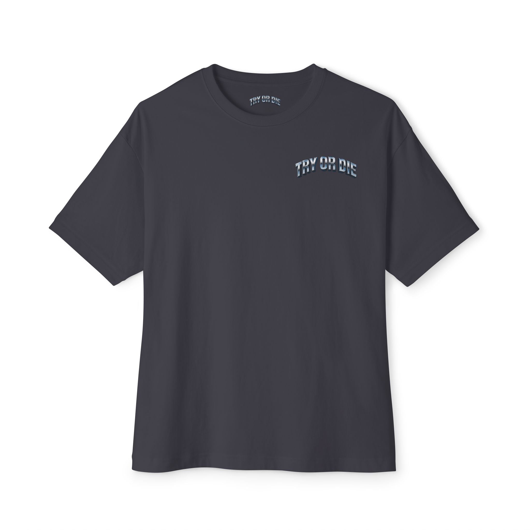 Oversized Boxy Chrome Graphic Tee