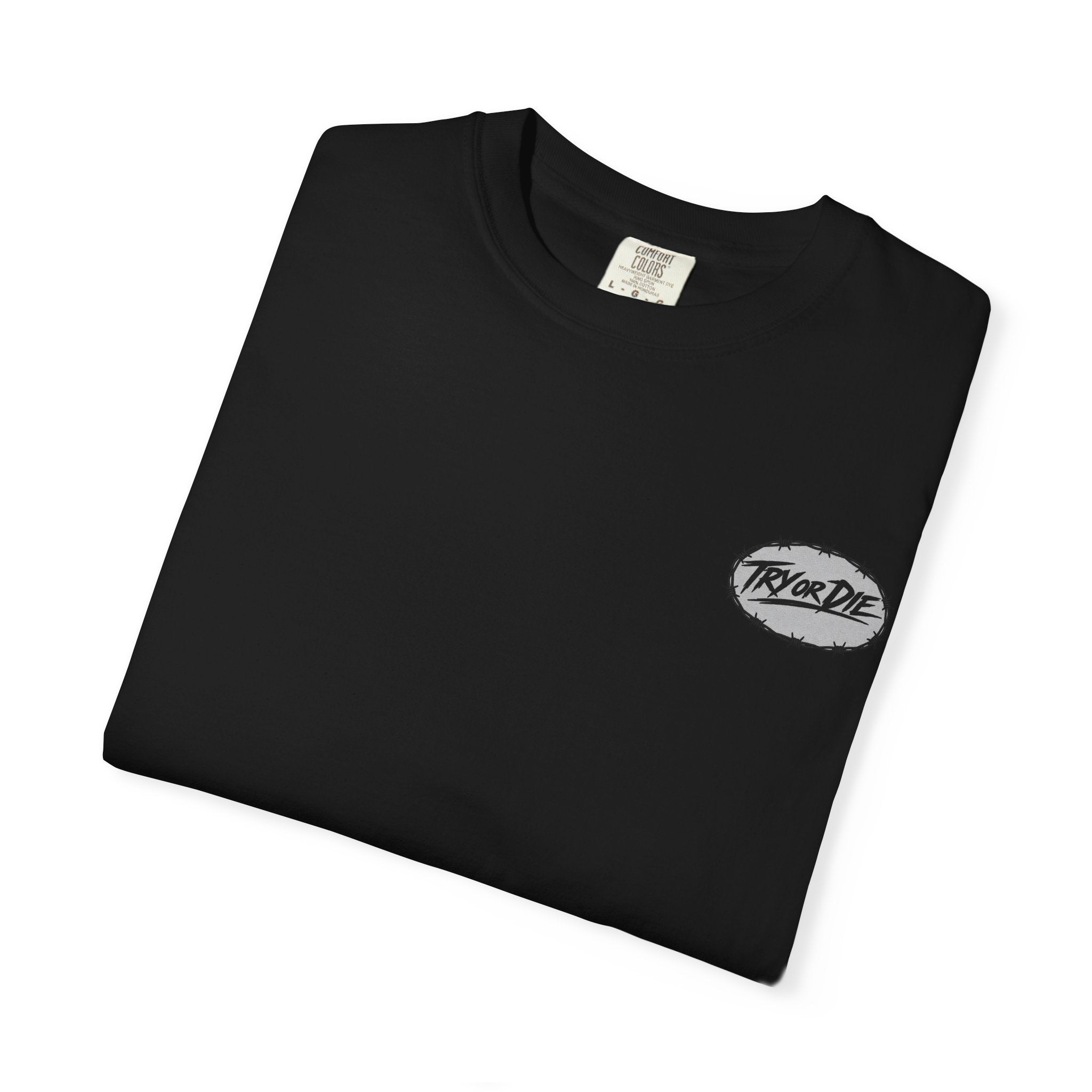Try or Die garment-dyed T-shirt