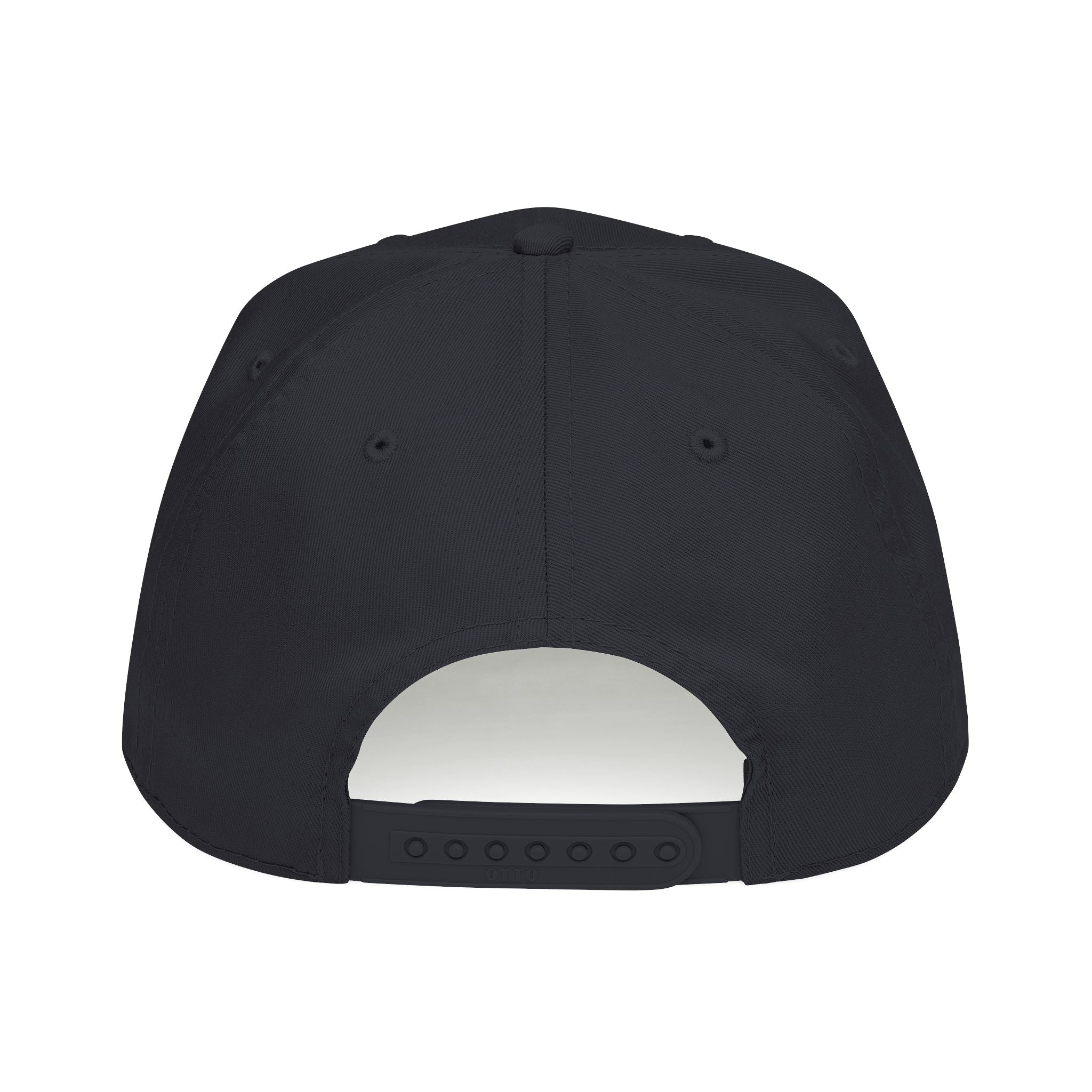 Vintage Embroidered Baseball Cap- Black