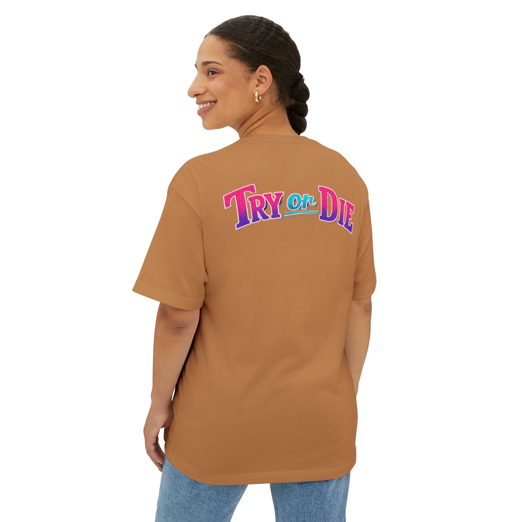 Vintage Graphic T-shirt "My mom never cry"