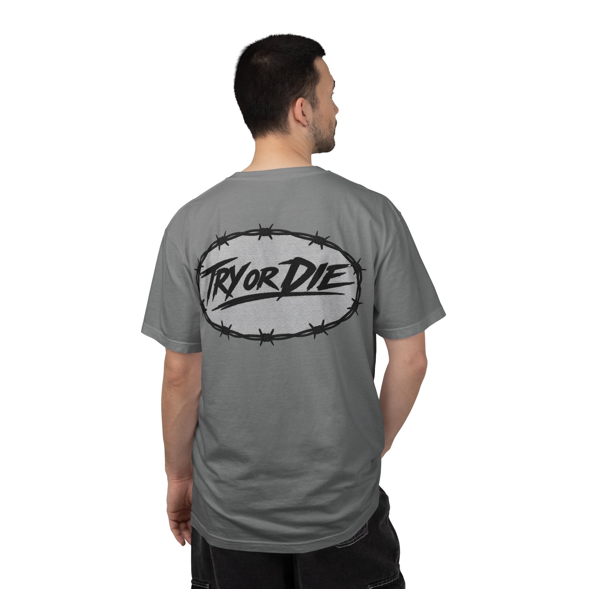 Try or Die garment-dyed T-shirt