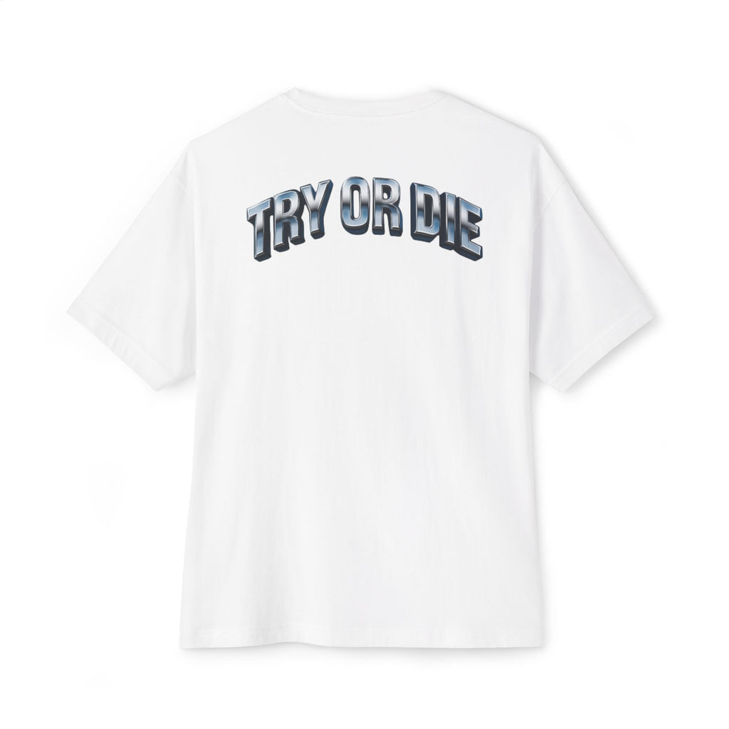 Oversized Boxy Chrome Graphic Tee