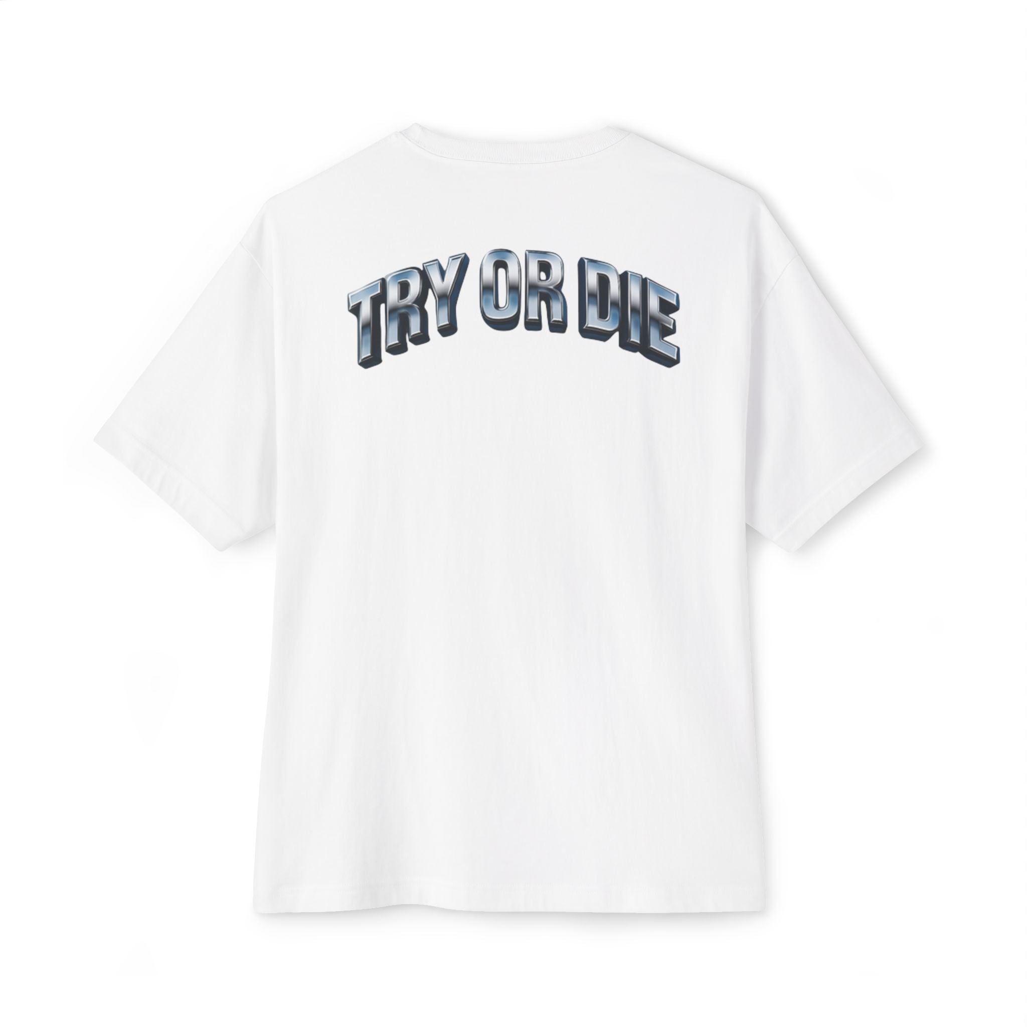 Oversized Boxy Chrome Graphic Tee