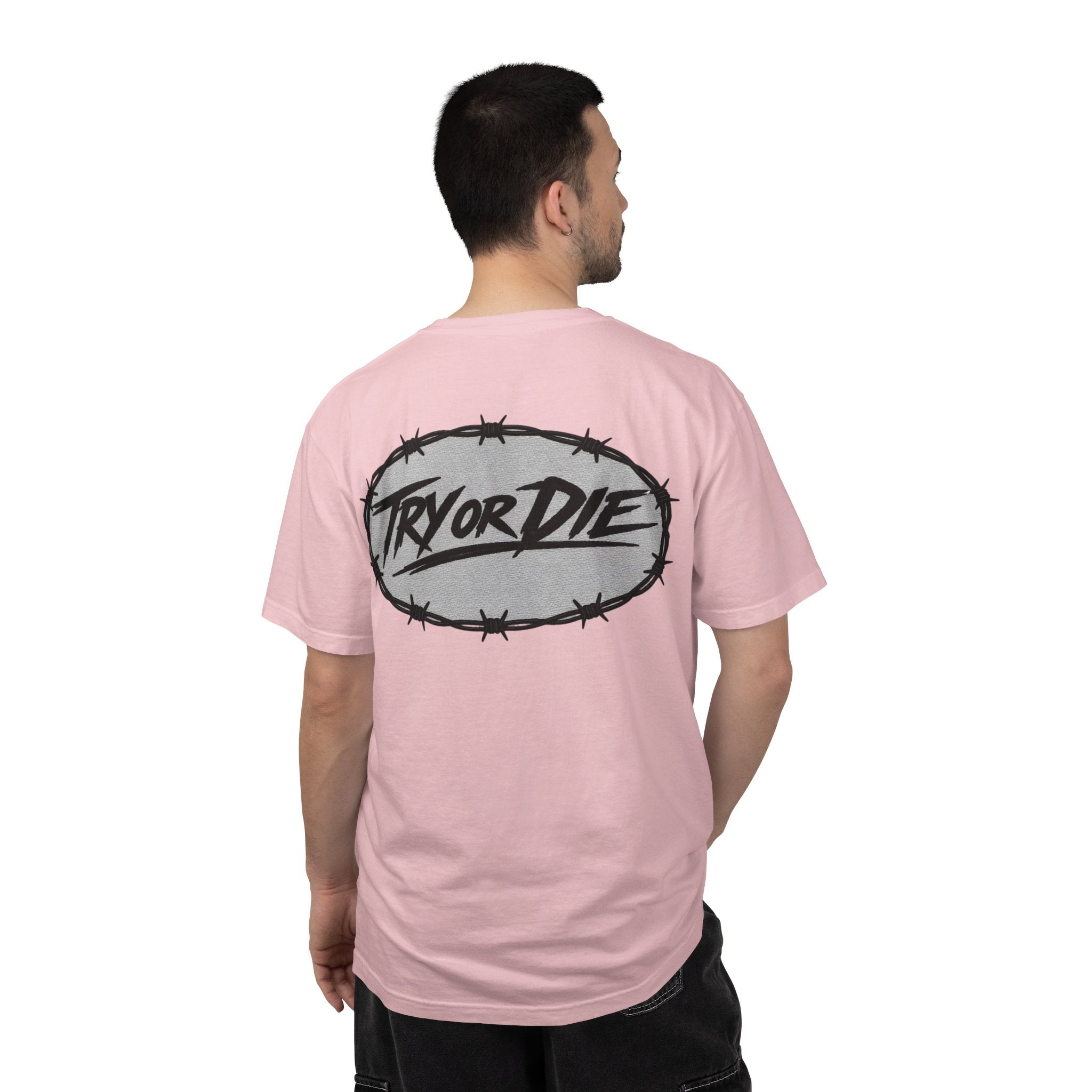 Try or Die garment-dyed T-shirt