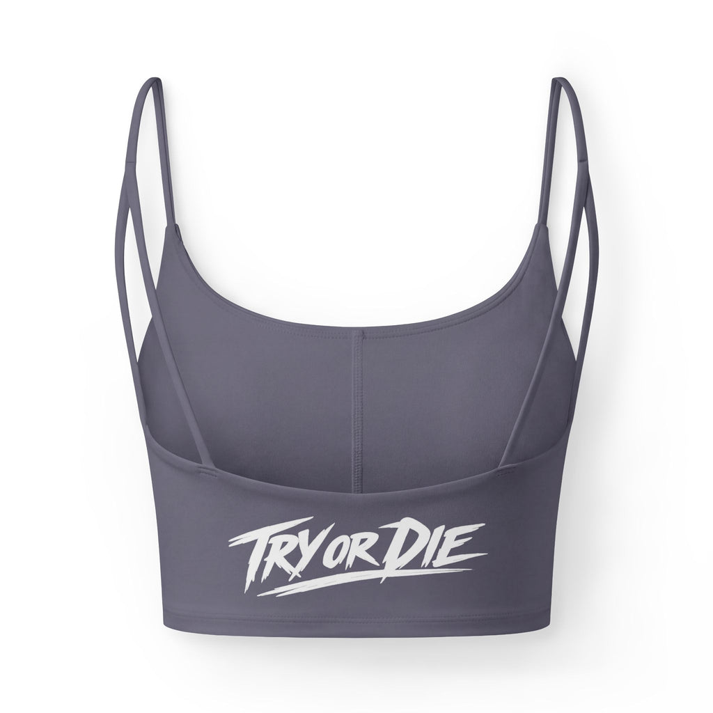 Try or Die women's sports bra