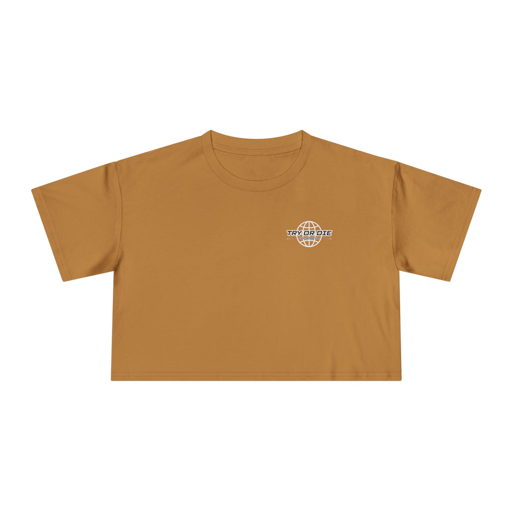 No Timid Souls Women's Crop Tee