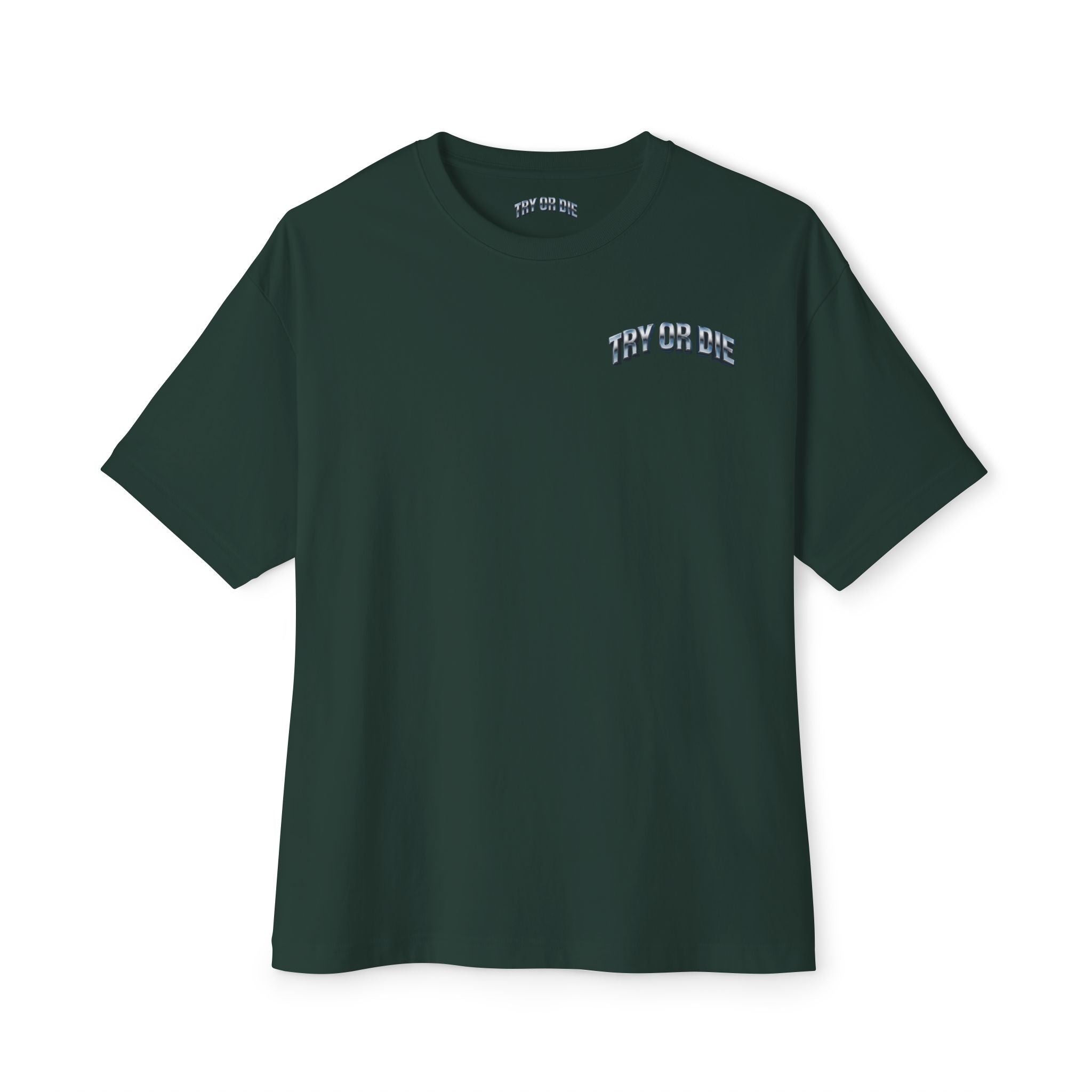 Oversized Boxy Chrome Graphic Tee